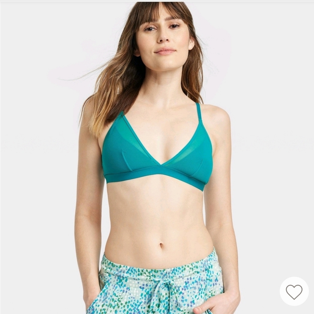 Auden Pink Mesh Bralette